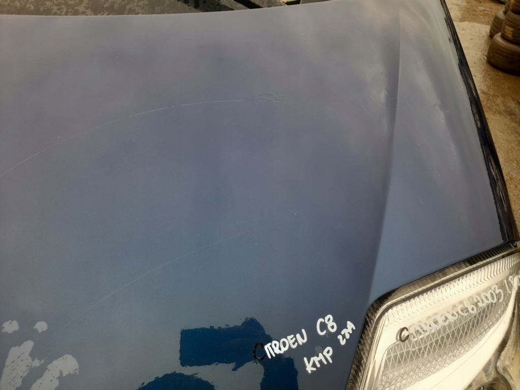фото №10, Citroen c8 капот крышка двигателя kmp