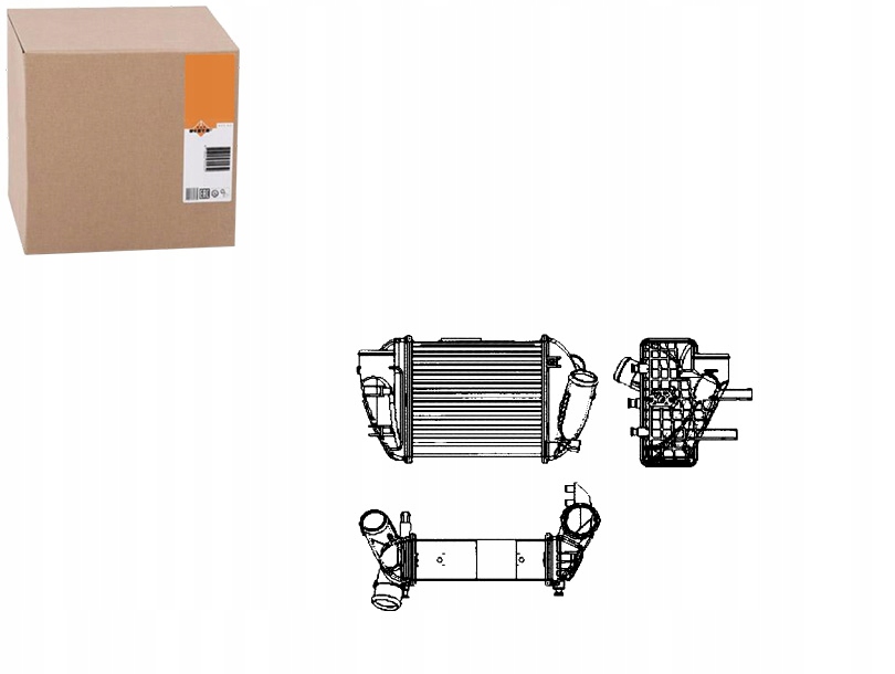 фото №13, Nrf інтеркулер audi a 4 / s 4 00- 2.5 tdi 30755