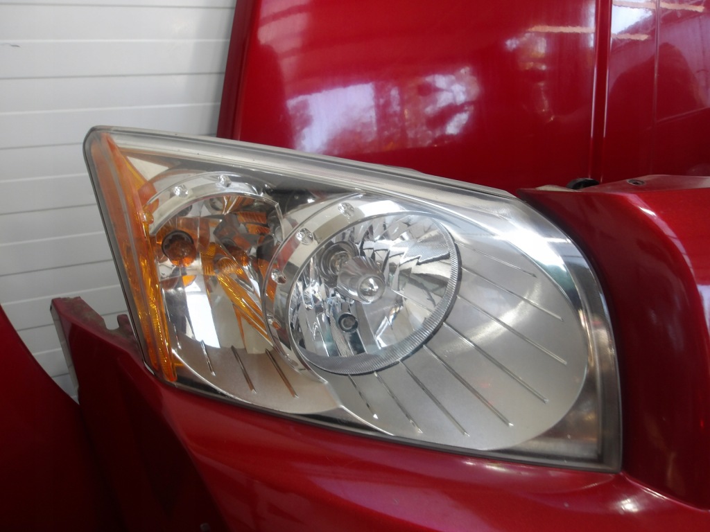 фото №7, Dodge caliber 06- перед kpl капот бампер лампы крылья цвет prh europa
