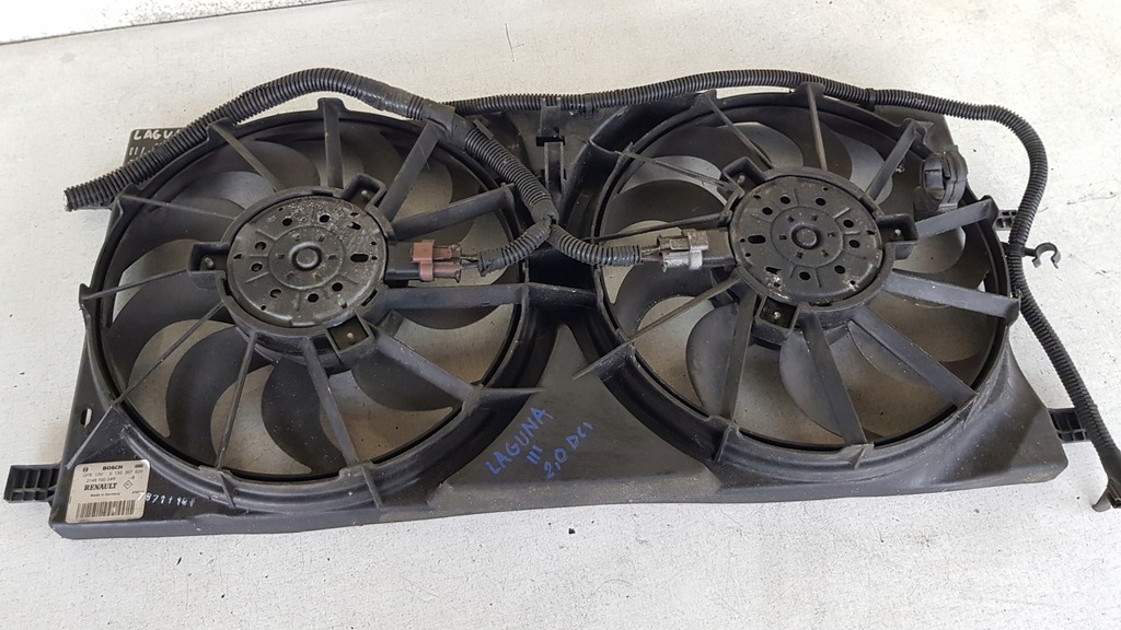 фото №1, Вентиляторы радиатора renault laguna iii 2.0 dci