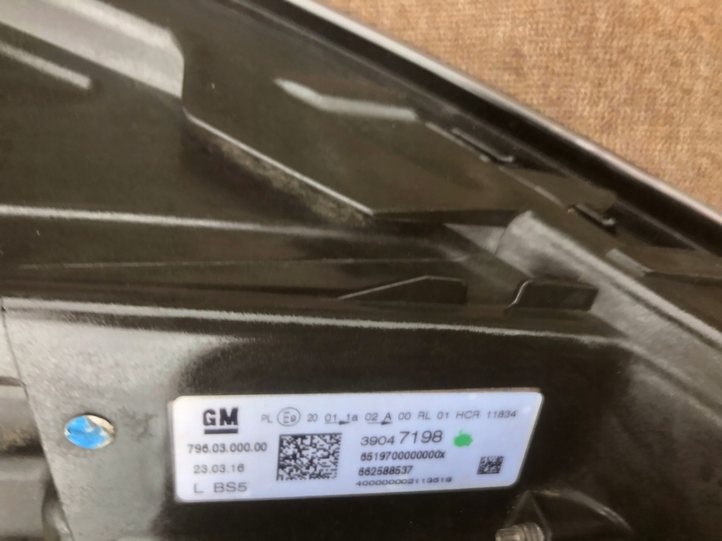 фото №5, Фара лампа euro opel astra 5 k ліва передня