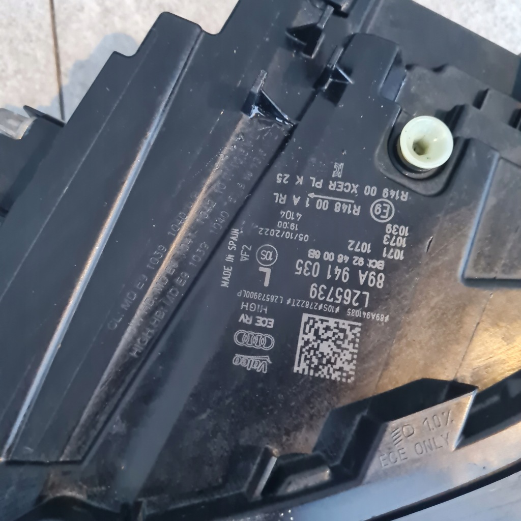 фото №10, Audi q4 e-tron matrix led комплект лампа перед 89a941035 89a941036 idealne