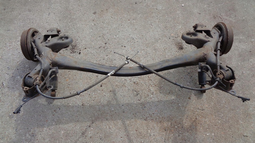 фото №7, Балка задняя oś подвеска fiat panda 3 iii 2x4 trekking cng 2012-