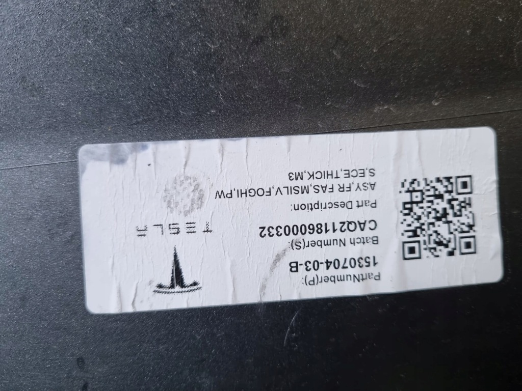 фото №7, Tesla iii 3 бампер перед оригінал