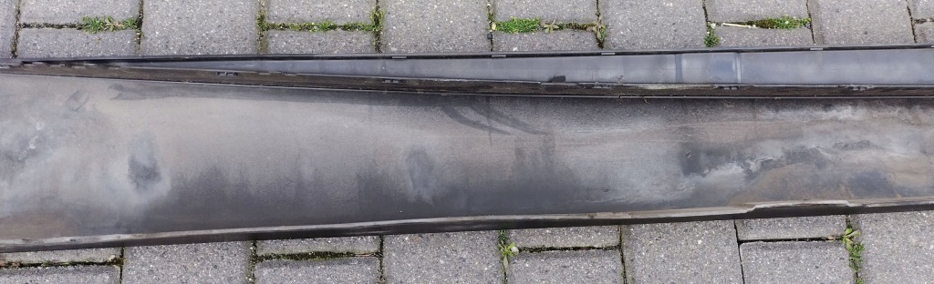 фото №8, Bmw 3 gt f34 13-21 левая молдинг порог накладка порог 7293737 лак 475