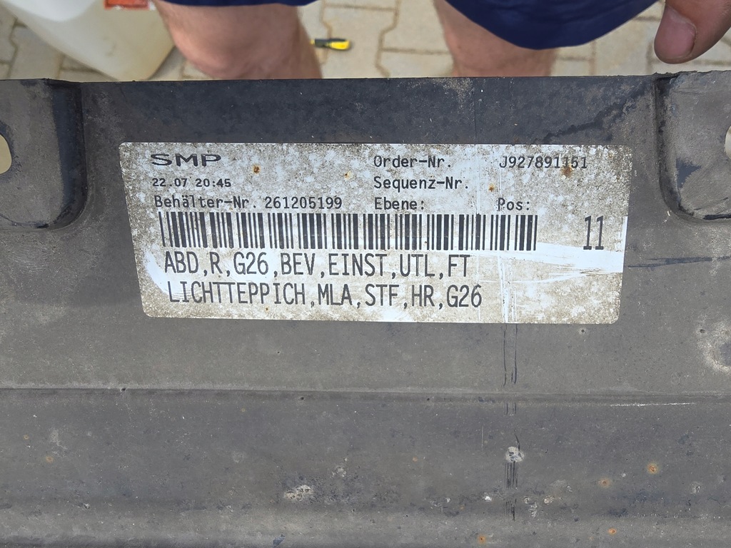 фото №11, Молдинг поріг права bmw 4 g26 bev