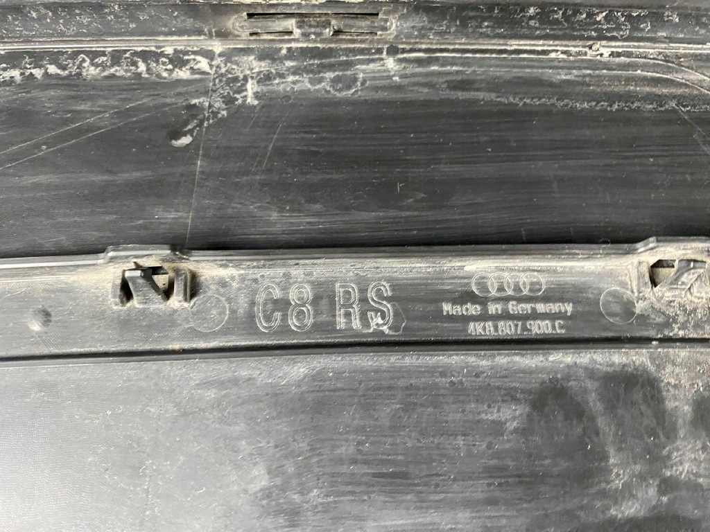 фото №7, Audi rs6 c8 накладка спойлер бампера задняя карбон