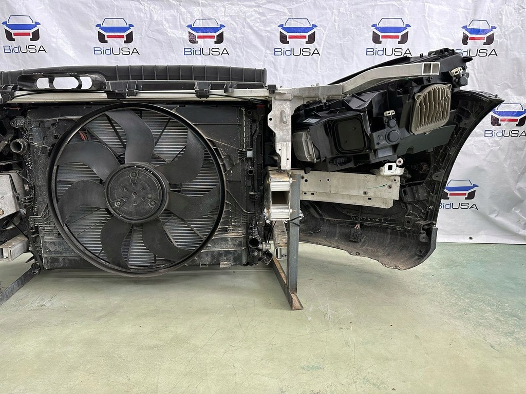 фото №7, Kompletny бампер лампы радиатор балка pas передний mercedes glc 2017 2.0