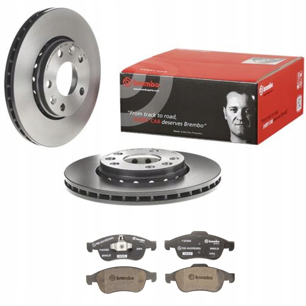 фото №1, Тормозные диски + тормозные колодки перед dacia duster renault megane iii scenic iii fluence