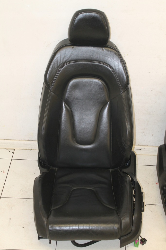 фото №6, Audi r8 420 06- сиденья audi r8 чёрные кожа eu