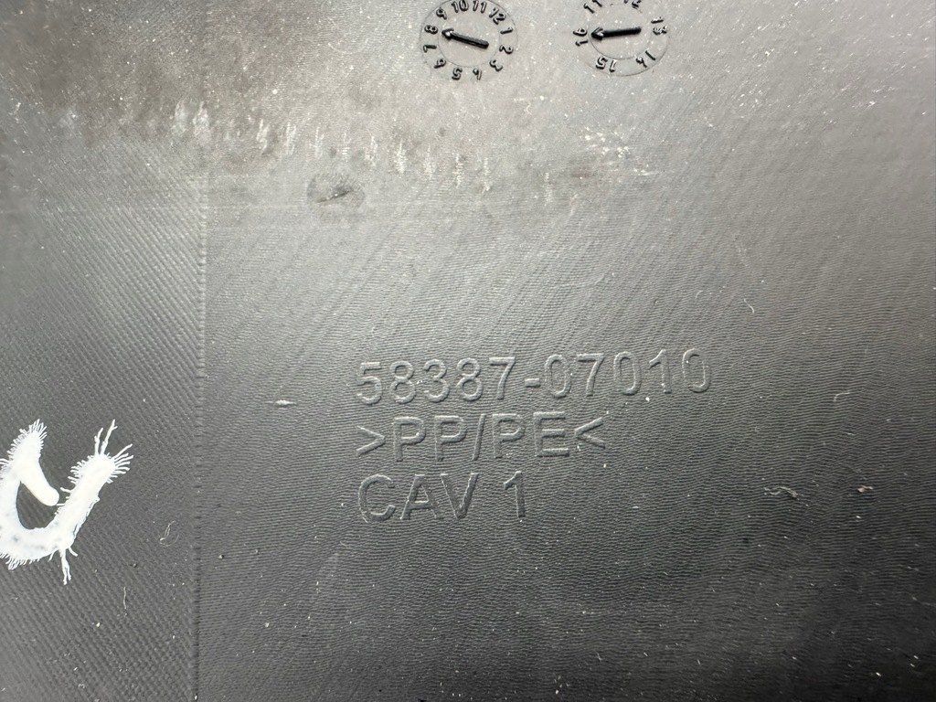 фото №12, Защита поперечина заднего багажника 58387-07010 toyota avalon xx40 12-18