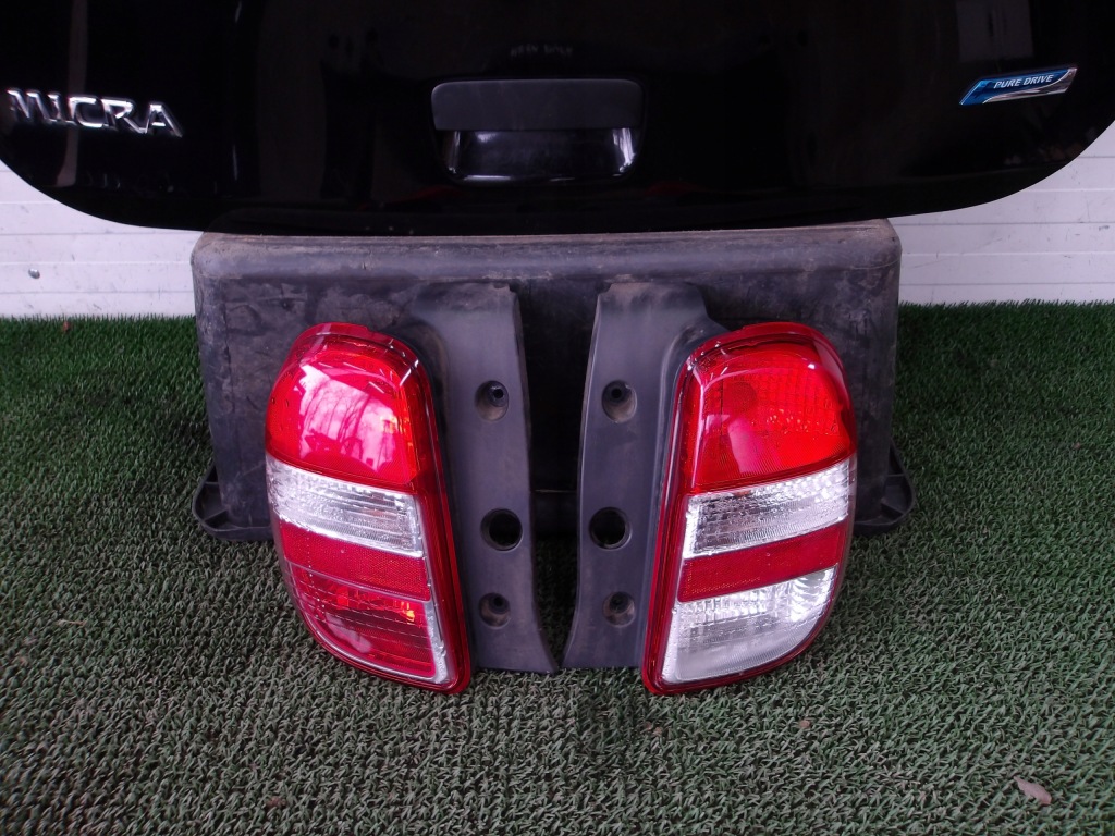 фото №10, Micra k13 10-13 кришка багажника задня бампер лампи задня kh3g