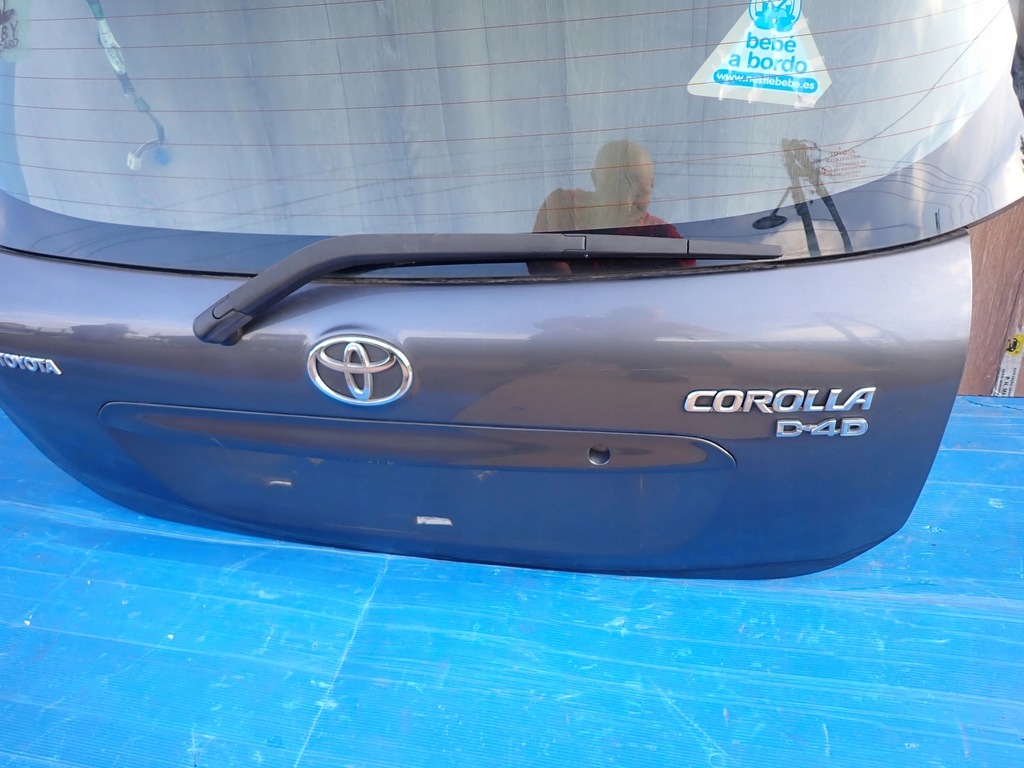 фото №9, Toyota corolla e12 hb 02-07 крышка багажника багажника