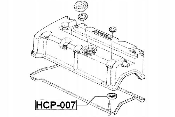 фото №2, Febest hcp-007 кольцо уплотнительный, разъём свечи