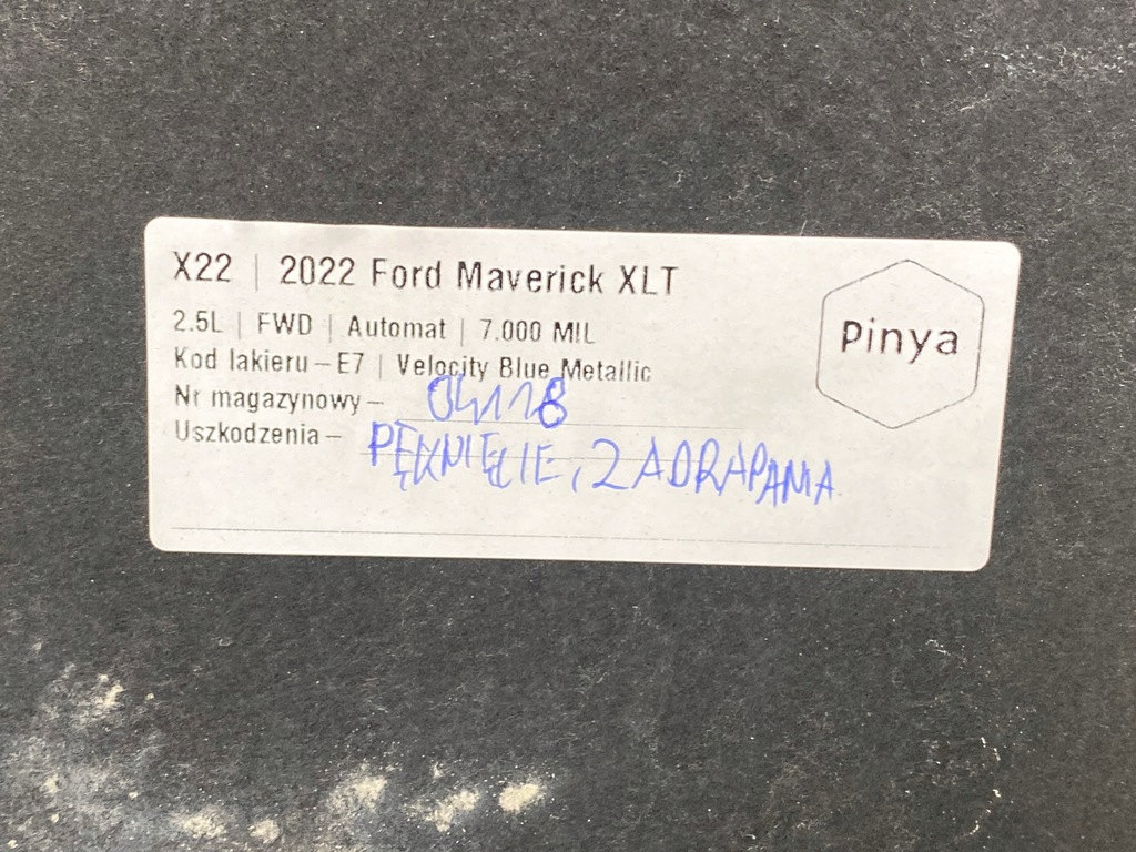 фото №11, Защита боковая подвеска ford maverick 2022+ usa