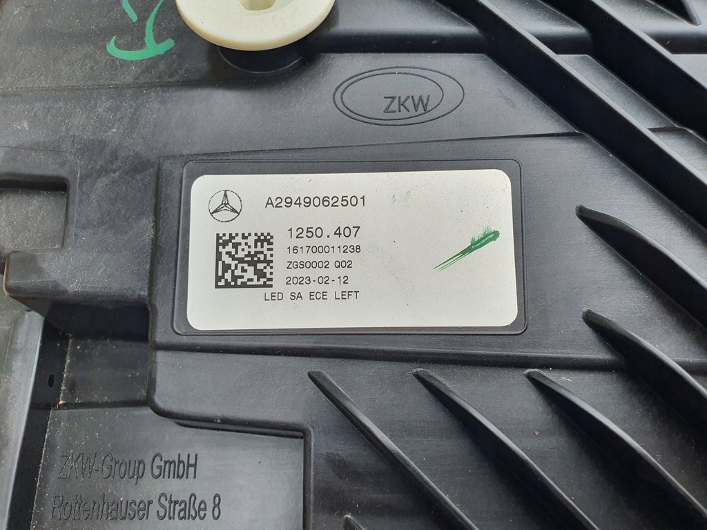 фото №13, Mercedes eqe лампа права ліва комплект digital light a2949062601 a2949062501