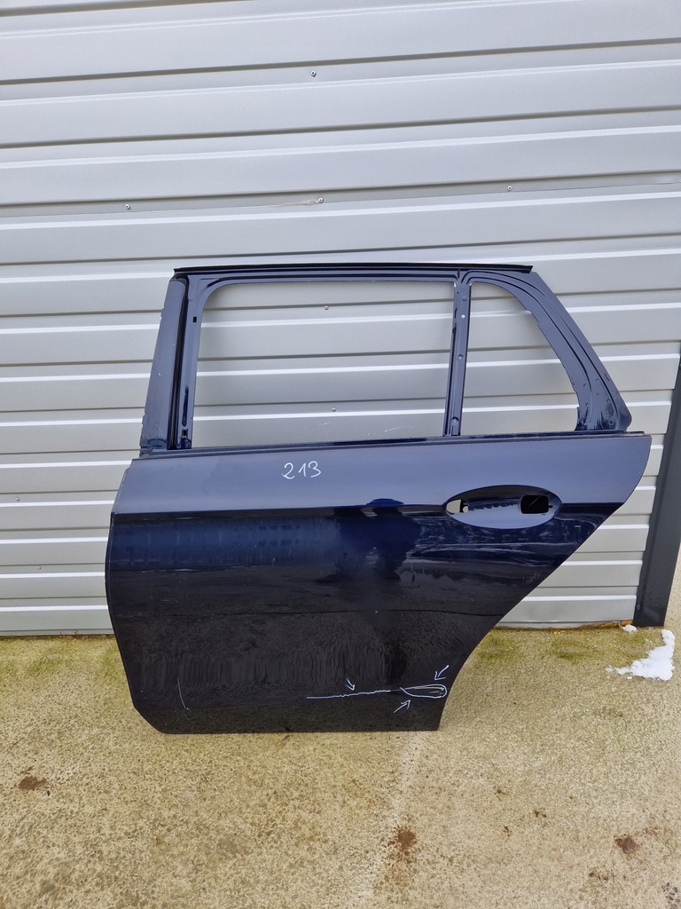 фото №1, Mercedes w213 дверь левый задняя задние kombi