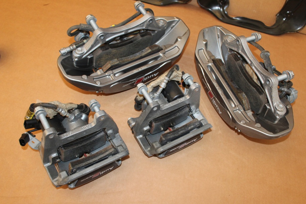 фото №10, Суппорты тормозные диски тормозные колодки комплект ceramika audi a7 rs6 rs7 4g c7 lift