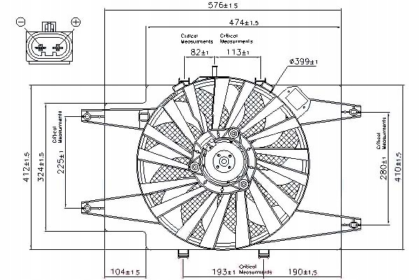фото №1, Nissens вентилятор радиатора с корпус alfa rome