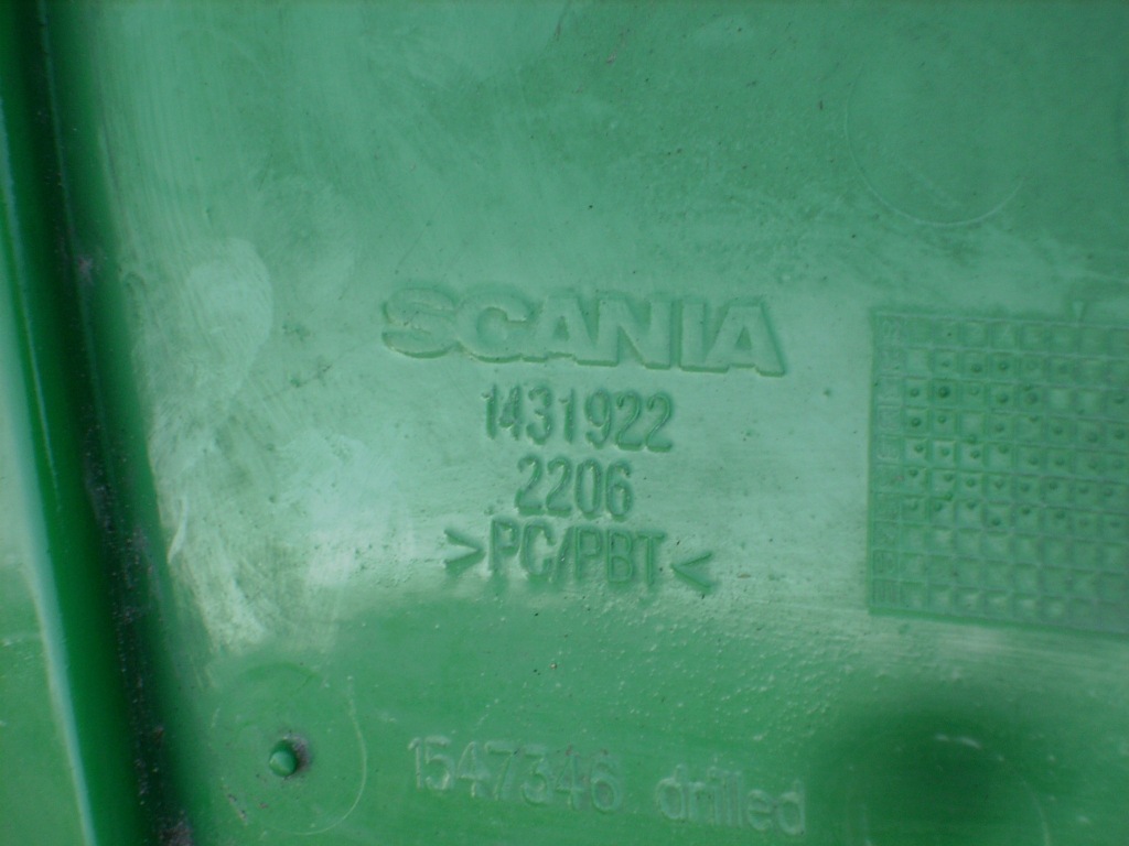 фото №9, Накладка обшивка бампера молдинг pod фара левая 1431922 scania r xpi 400