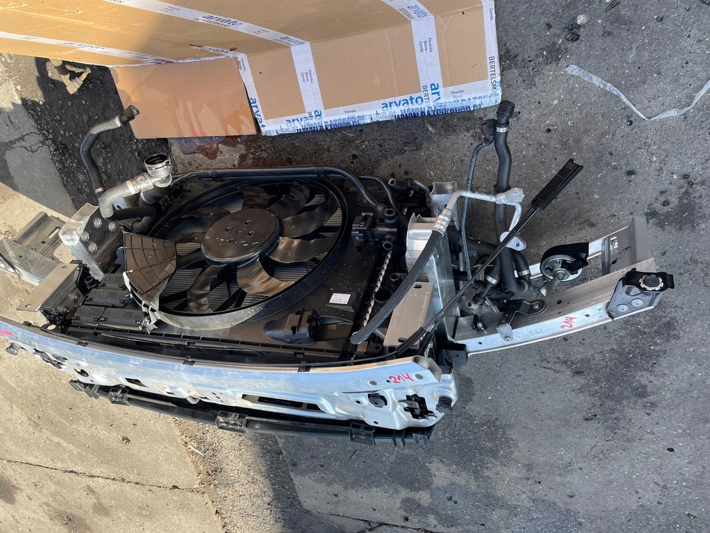 фото №10, Mercedes w214 2.0 cgi усилитель передние pas перед kompletny a2146205500