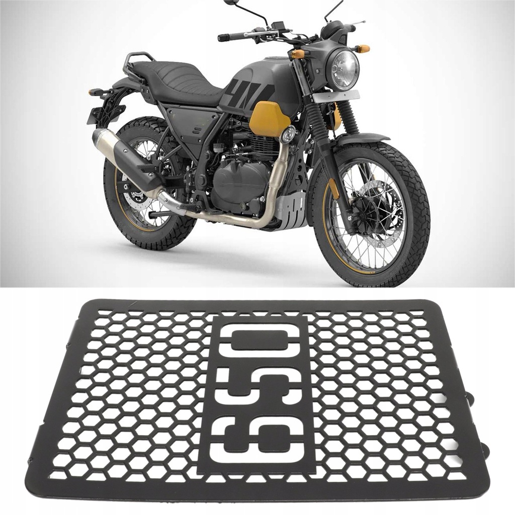 фото №12, Защита радиатора бака wody motocykla алюминиевая защита радиатора