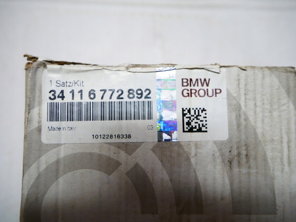 Mini r55 r56 r57 r58 r59 передні гальмівні колодки гальмівні перед 34116772892 Недорого