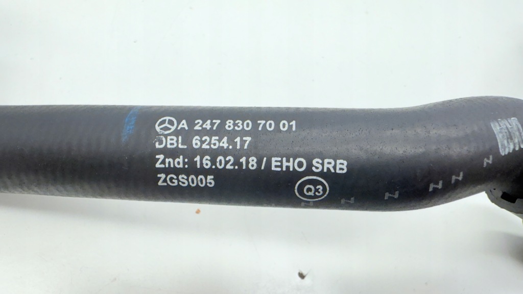 Mercedes w177 a35 amg шланг патрубок води a2478307001 Недорого