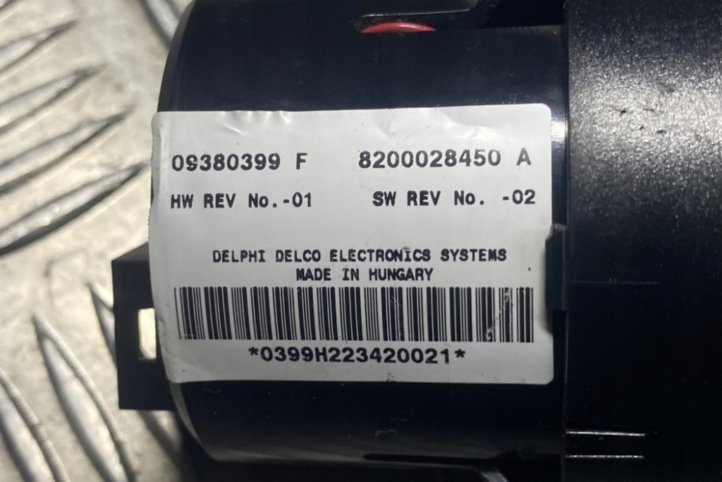 фото №2, Панель керування кондиціонера renault espace iv jk0/1_ 8200028450a 2.2l