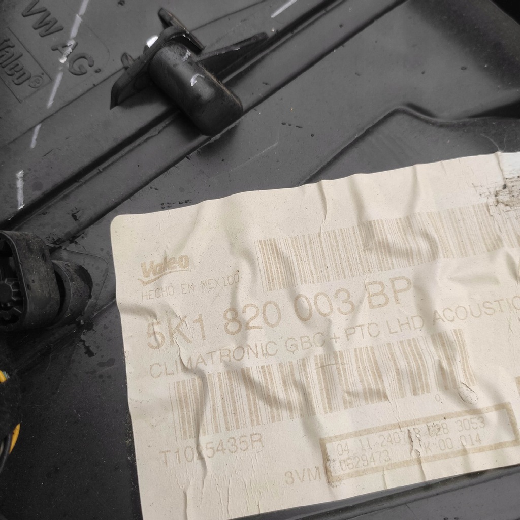 фото №10, Отопитель vw golf 6 vi 5k1820003bp