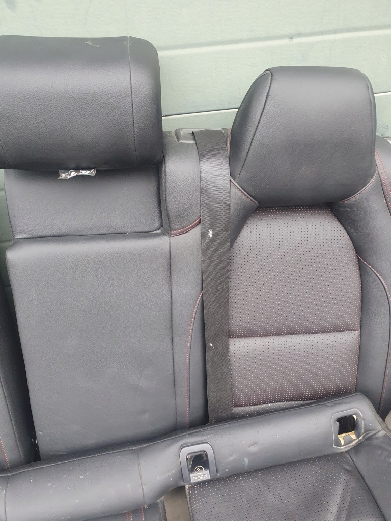 фото №13, Салон середина сидіння заднє сидіння шкіра amg w176 a176