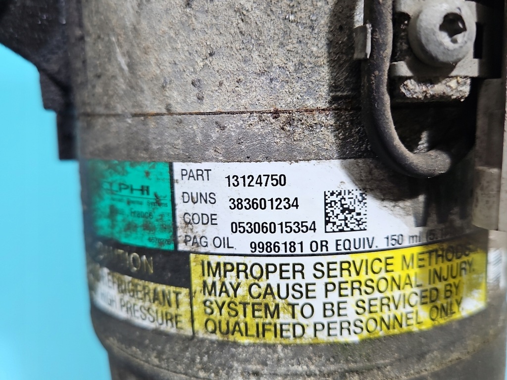 фото №7, Компрессор кондиционера компрессор opel meriva a 13124750