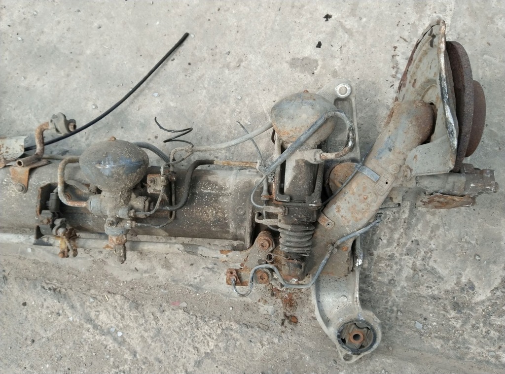 фото №6, Балка задняя oś задняя citroen c5 i kpl комплект