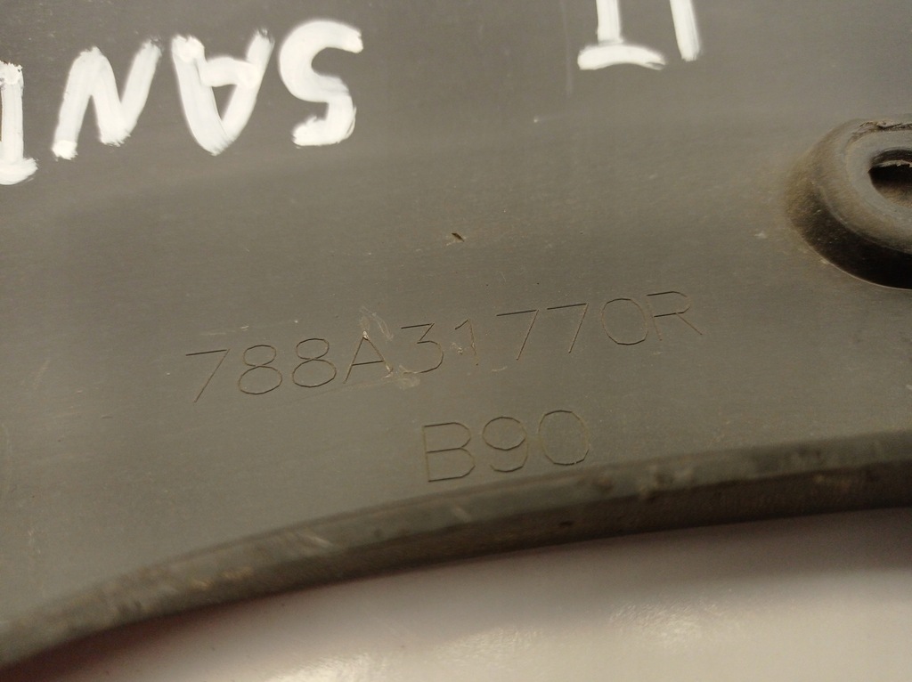 фото №7, Dacia sandero i stepway молдинг накладка крыла левый задняя 788a31770r