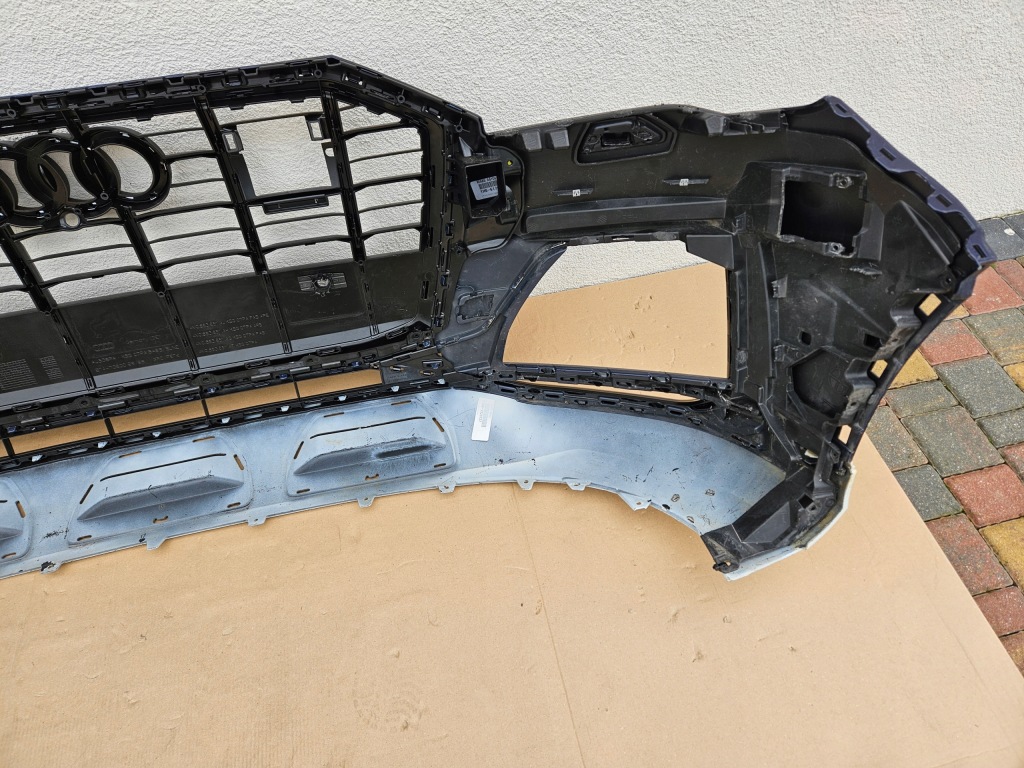 фото №7, Бампер передний перед audi q7 4m0 lift s-line black