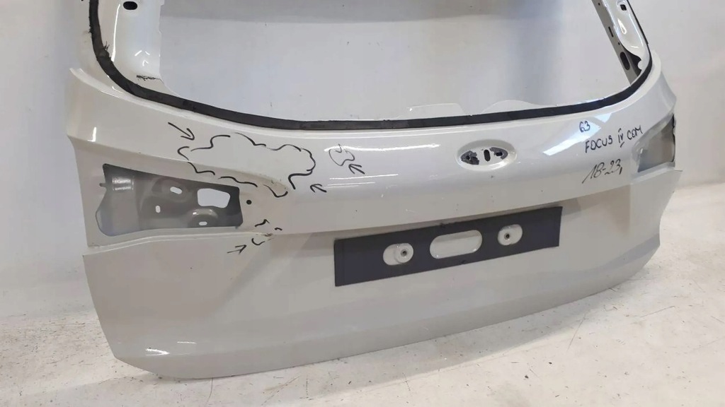 фото №8, Ford focus 4 com 2018-2023 крышка багажника задняя