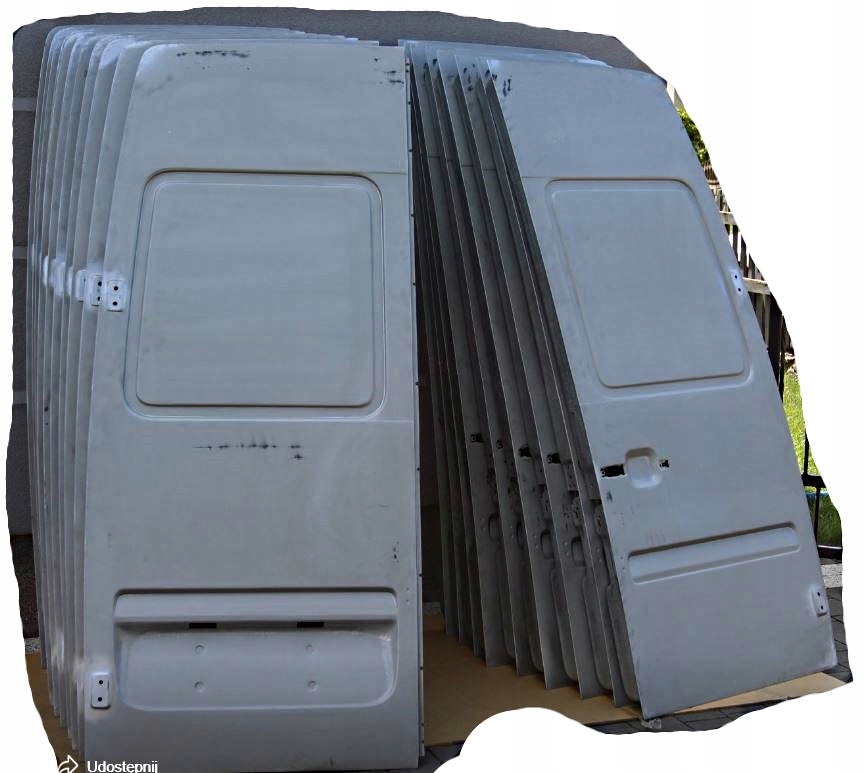 фото №1, Дверь задняя высокий le + pr vw lt ii 95-06 sprinter