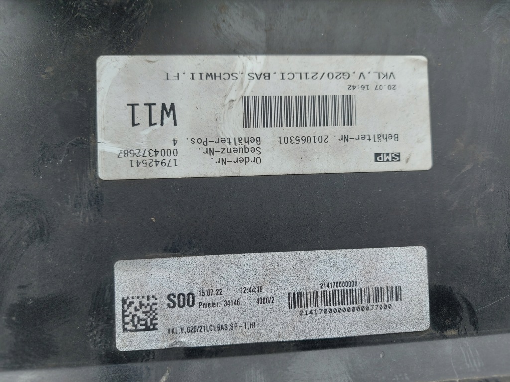 фото №15, Bmw 3 g20 g21 basis lift lci 22- бампер передній перед