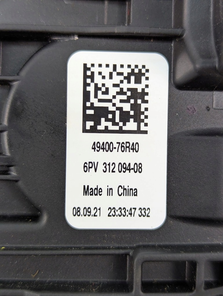 фото №5, Педаль газа потенциометр suzuki ignis iii 6pv312094