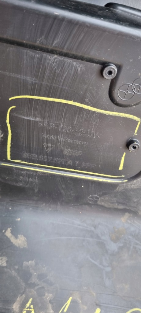 фото №8, Porsche macan gts lift 2020- 95b807521a накладка бампера бампер спойлер