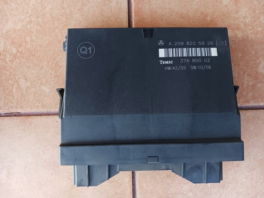 фото №1, Модуль комфорта mercedes a2098205926