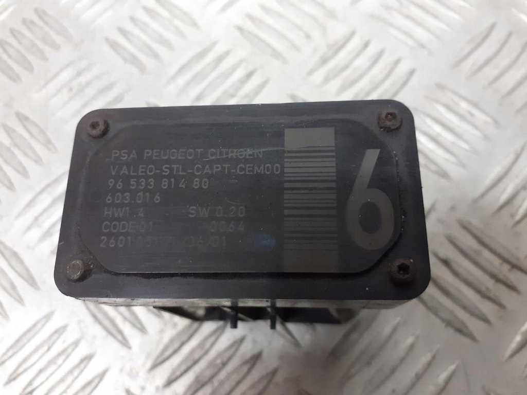 фото №3, Датчик поперечина движения citroen c5 i 9653381480