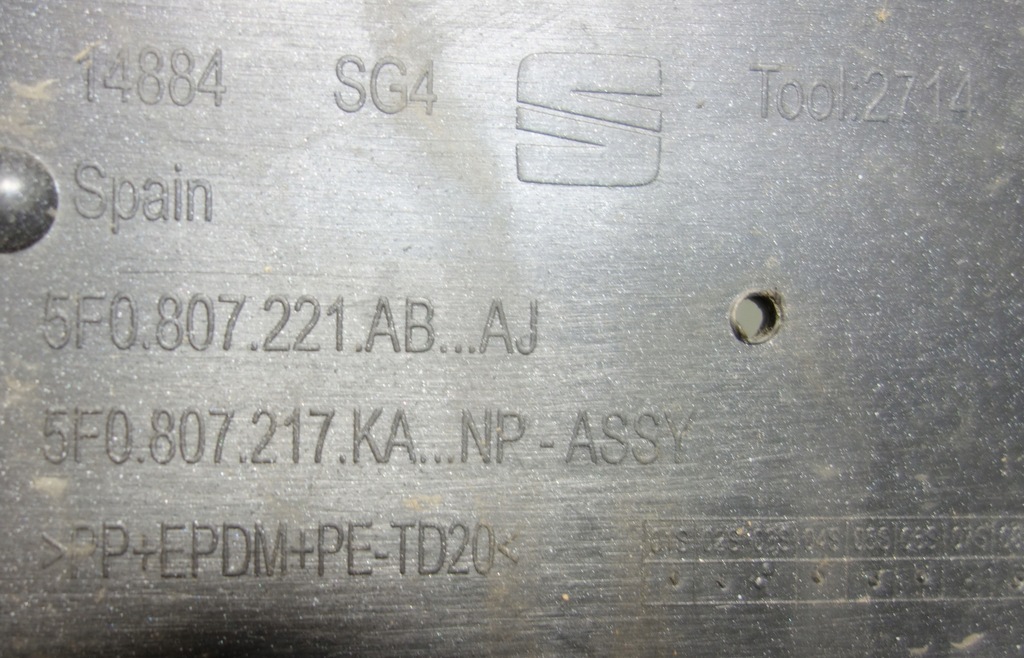 фото №16, Seat leon 3 fr lift 2017- pod 4 pdc 5f0807221ab бампер перед передний