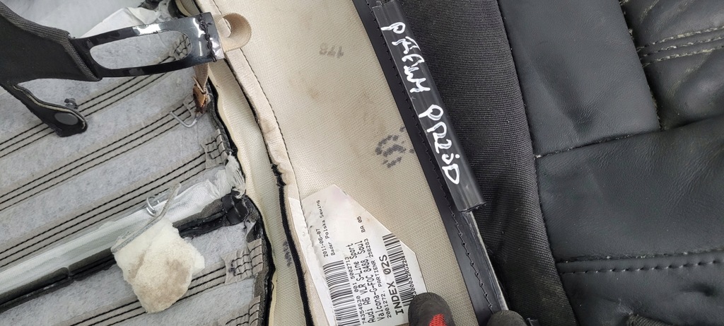 фото №14, A6 c7 4g сиденье кожа обшивка правая правый перед sline a7 4g