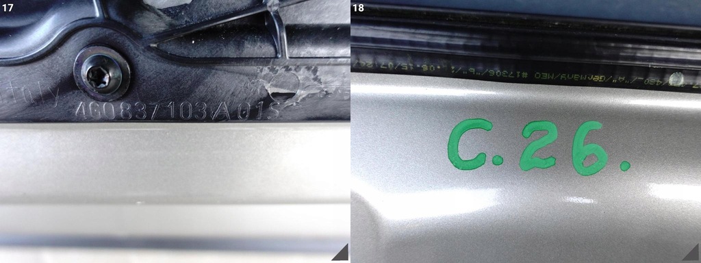 фото №12, Audi a6 s6 rs6 c7 4g0 11-18 lift двері+ скло ліва перед демонтаж kolor:n3n3