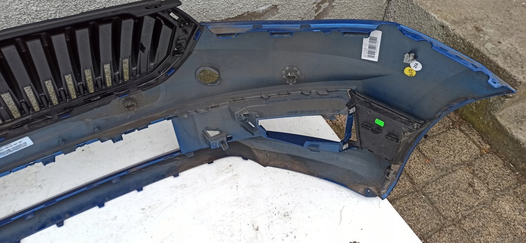 фото №16, Skoda fabia iv 2021- бампер перед 4pdc 6va807221