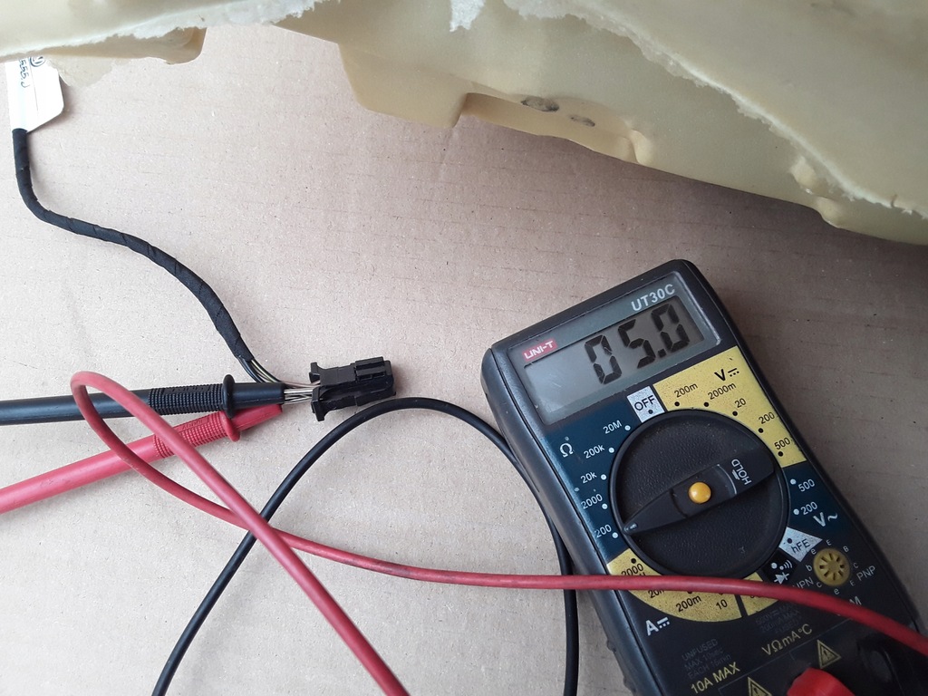 фото №8, Мат нагревательная сиденье спинка правое vw touran ii 1t0963557q 1t0963555j