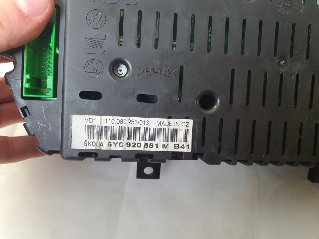 фото №5, Лічильник приладова панель прилади skoda fabia i 6y0920881m