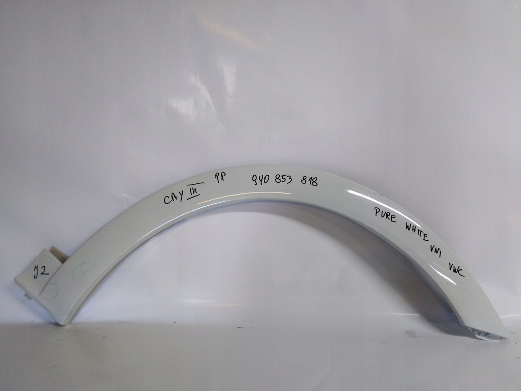 фото №1, Porsche cayenne iii молдинг крыла правая перед