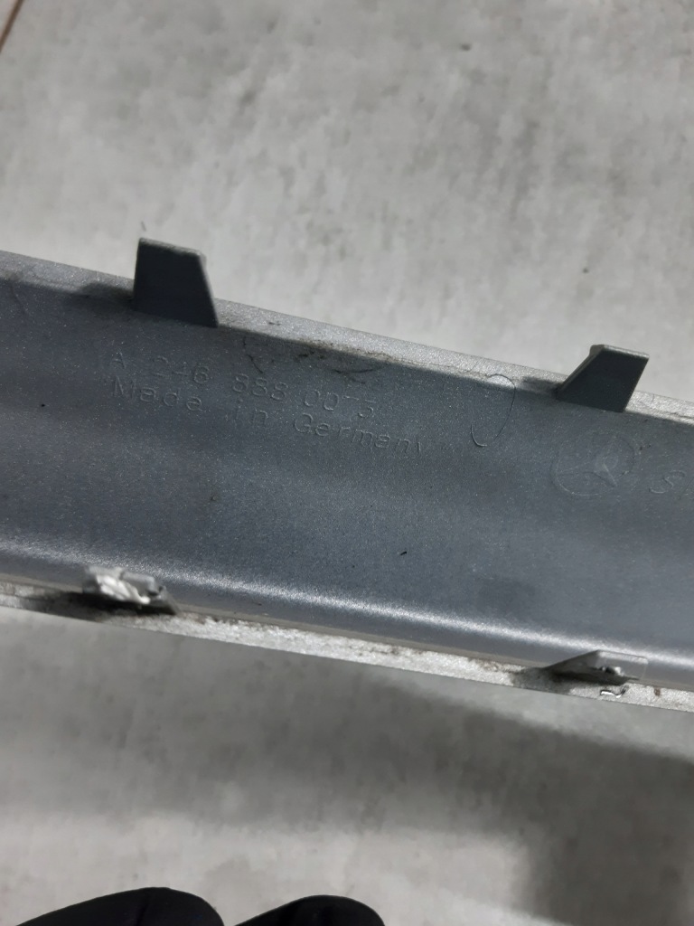 фото №7, Mercedes w246 решётка радиатора защита ozodobna решётка радиатора бампера w2468880073